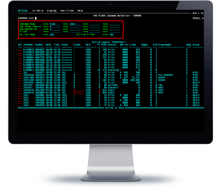 OMC-FLASH Selection Criteria